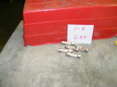 New 5 bussman /limitron ktk-r-20 fuses