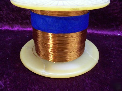 1030 feet, awg 25 magnet wire, tesla coil, ham radio