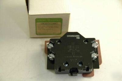 15 general electric CR205X100C contact auxiliary kits 