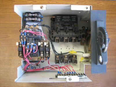 Allen bradley ab size 1 fused starter mcc bucket
