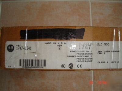 New allen bradley 1747-L541 ser b 