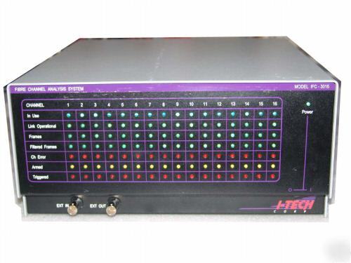 I-tech fibre channel analysis system ifc-3016 