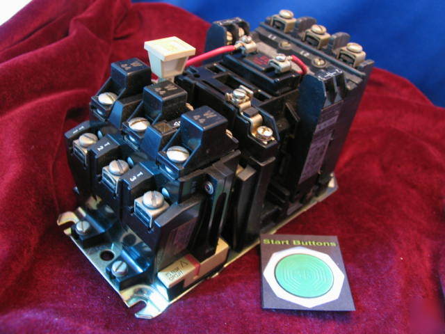 509-A0D /b allen bradley size 0 motor starter 5HP