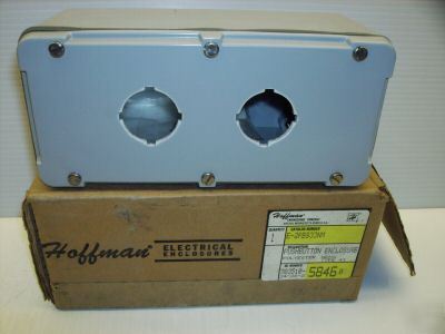 Hoffman enclosure e-2PB833NM pushbutton station 2PB 