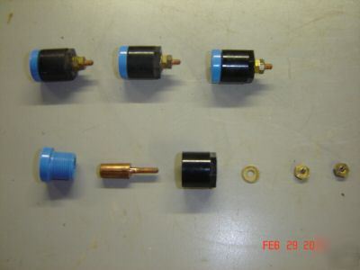 Lot of 36 bananna plug sockets heavy duty panel mount