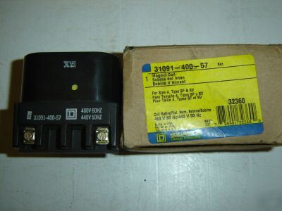  square d coil 480 volt magnetic for size 4 starter