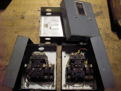 2 allen-bradley ac automatic starters #709-A0A103, used
