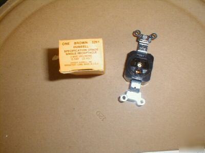 Hubbell spec.grade receptacle 15A-hbl 5261/HBL5261