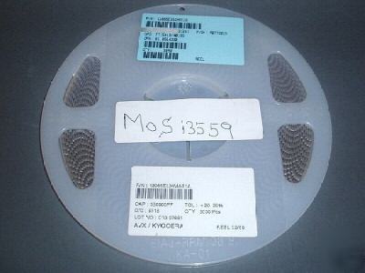 100K avx surface mount capacitors-.33UF@50V/.22UF@25V 