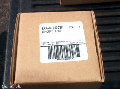 Buss cooper bussmann krp-c-1400SP fuse hi-capacity