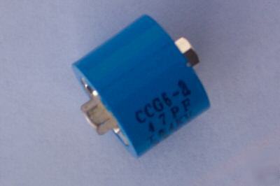 High fequency power ceramic capacitors 47PF/4KV/3KVA