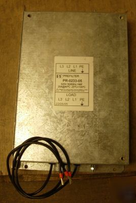 20A 7.5KW plano products pr-0233-05 universal filter