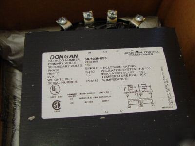 Dongan cat. number: 50-1000-053 transformer, 