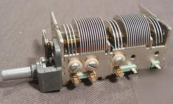 New air variable tuning capacitor 2 for 1 sale