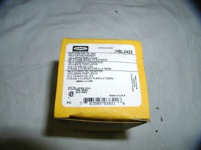 New hubbell 20 a 250 v twist lock connector HBL2423