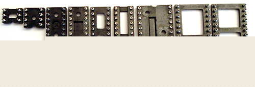 New machine ic socket assortment ~ 68 ic sockets ~ all 
