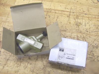 New ross pneumatic flow control valves ~ ~