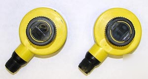 2 banner T18XSD1FF100Q ez-beam dc photoelectric sensor