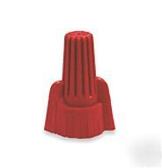(500) P13 red wing winged wire nut connector