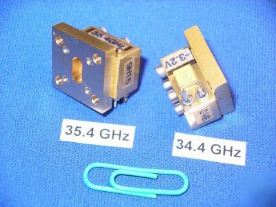Oscillator gunn 35GHZ ka-band wj watkins & johnson