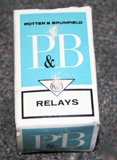 Potter & brumfield dpdt 6VDC 10A relay type 300 KRP11DG