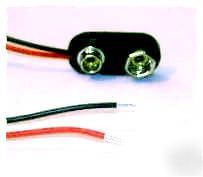 New : 10 x PP3 battery connectors for 9 volt batteries
