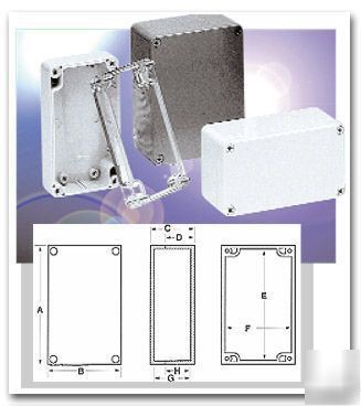 New bud pn 1338-dg nema 4X plastic box 6.3