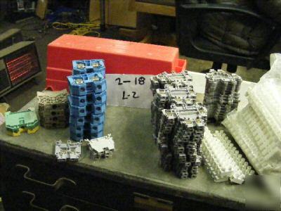 125 weidmuller /entrelec mixed lot 