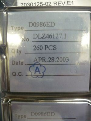 Lot (520) D0986ED ic dialog semiconductor mini chips