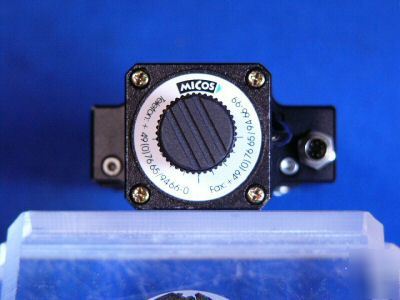 Micos precision micro stage 3