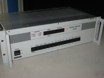 Balzers partial pressure gauge controller qmg 064 works