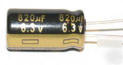 Capacitor 6.3V 820UF 8MM low-esr mainboard repair