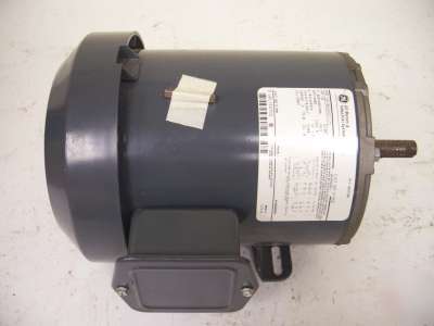 Ge ac motor K166 1.5 hp 3 ph 208-230/460