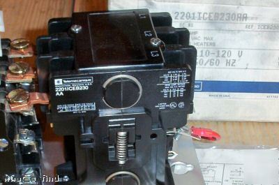 New telemecanique 2201 motor starter 25 a 600 v 3 ph 