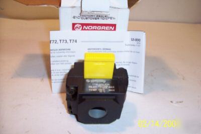 1 norgren T73E-3AA-P1N shut off valve