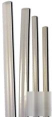 80' 2:1 clear heat shrink tubing - 8 sizes 