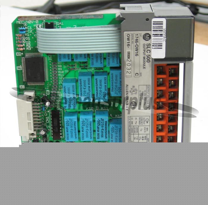 Allen bradley 1746-OW16/c relay output module SLC500