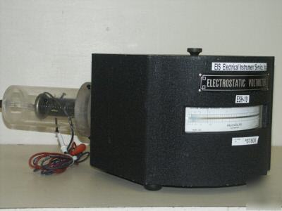 Eis - esh-10 electrostatic ac/dc voltmeter, 0 to 10KV.