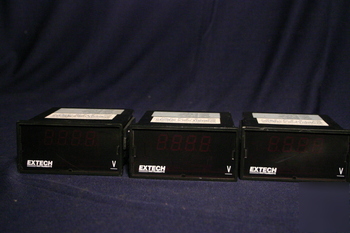 Lot *3* extech mdv-H1014A MDVH1014A 0-39.99V dc range