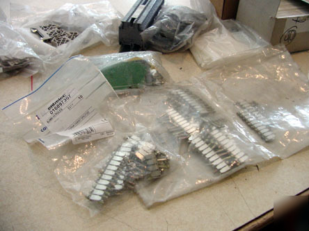 Lot of entrelec & weidumuller terminal blocks
