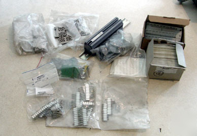 Lot of entrelec & weidumuller terminal blocks