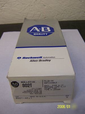 New in box 800T-APJ1 allen bradley 800TAPJ1 f-7