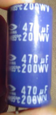 New samhwa 200V 470UF capacitor 3PCS