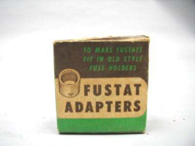 Buss bussman fustat adapters A30 box of 2 adaptors 