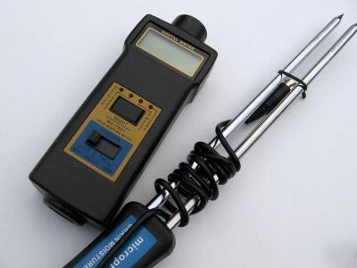 Grain moisture temperature meter hay damp wheat cereal