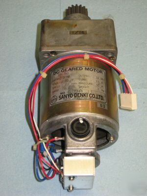 Sanyo denki dc geared motor D8G-565 