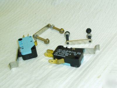 Switch lever microswitch snap and lever (4) crouzel