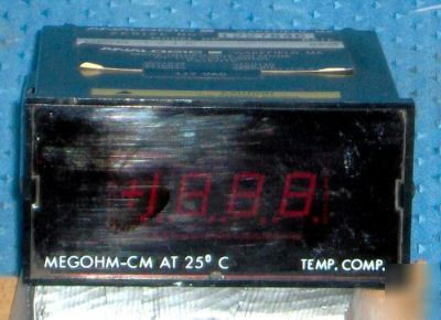 Analogic model AN2570 1X1P water conductivity megohm-cm