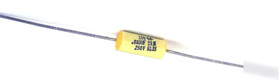 Axial film capacitors .033MF .033UF 250V 5% (35)