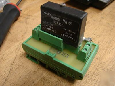 Phoenix contact gordos logic ac dc relay din mount